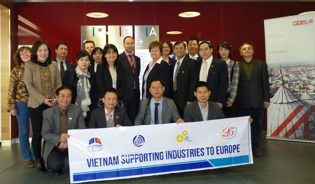 Meeting with Vietnamese Entrepreneurs and Officials, Place: WKO.AT, Vienna, Austria 